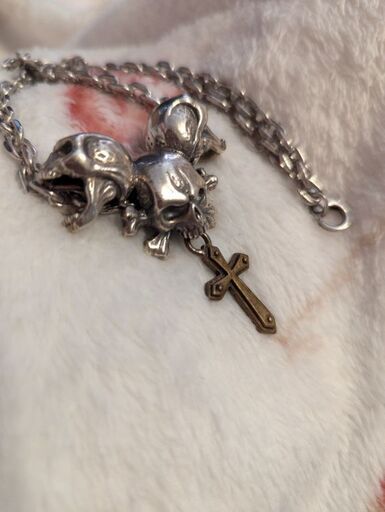 bizarre　レアスカルネックレス！