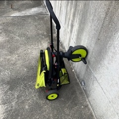 中古　三輪車　smartrike イエロー　折りたたみ　子供　キッズの画像