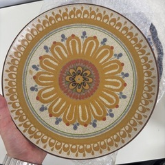 スペイン皿等、大皿4枚の画像