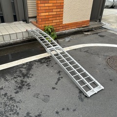 バイク/二輪車  積載アルミ製　スロープ　ラダー　の画像