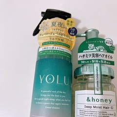 YOLU ヘアミスト+＆honey ヘアオイルセットの画像
