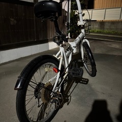 20インチ　6段変速  折りたたみ自転車の画像