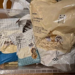 ハムスター 未開封おがくず トイレ砂 浴び砂他の画像