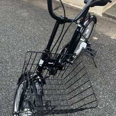 折り畳み自転車　20インチ　ダークブルー　（個人の方に。事業者の方はご遠慮ください）の画像