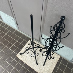 洋服掛けポールの画像