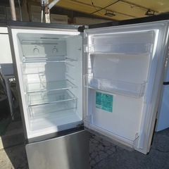 【リサイクルサービス八光】2023年製　ハイアール　冷蔵庫 URBAN CAFE SERIES（アーバンカフェシリーズ） ステンレスブラック JR-XP2NF173F-XK [173L /2ドア /右開きタイプ ]の画像