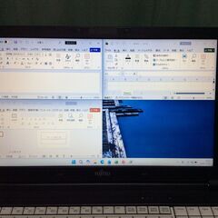 【美品 メモリ8GB お買い得】富士通製ノートパソコン　LIFEBOOK A577/SX　Win11 Corei3 メモリ8GB 新品SSD256GB Office2021の画像