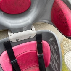 自転車チャイルドシート後ろ子ども乗せの画像