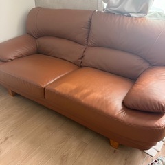 【購入者決定】座り心地ともたれ具合がいい2.3人掛けソファーの画像