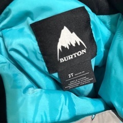 BURTON バートン キッズ スノーボードウエア オールインワン ジャンプスーツ 2Tの画像