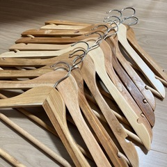 木製ハンガー　23個の画像