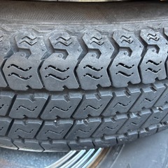 鉄ホイル　12インチ　LTタイヤの画像