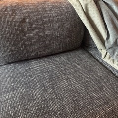 【取引中】ローソファ　4人掛け  オットマン　セットの画像