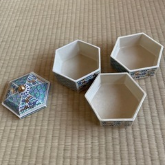 三段重陶器製の画像