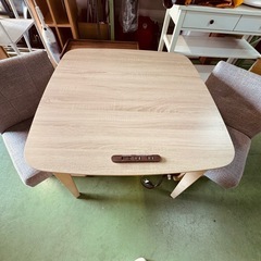 新着♪ダイニングコタツテーブル２人用（商品番号14720）の画像