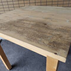 世田谷区近辺配送可能　劣化あり　IKEA　NORDEN テーブル　17343 　木製テーブル　四角の画像