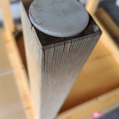 世田谷区近辺配送可能　劣化あり　IKEA　NORDEN テーブル　17343 　木製テーブル　四角の画像