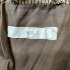 CERONIAS コーデュロイダウンジャケット　 Lサイズの画像