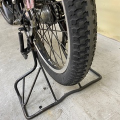 186丁寧に整備済　新型パナソニックギュットアニーズ電動アシスト自転車20インチ中古車　現行バッテリー　前タイヤ新品の画像