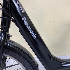 186丁寧に整備済　新型パナソニックギュットアニーズ電動アシスト自転車20インチ中古車　現行バッテリー　前タイヤ新品の画像