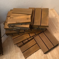 【IKEA/イケア】RUNNEN フロアデッキ 屋外用の画像