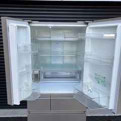 冷蔵庫　Panasonic NR-SPF454X-N 2019年製　フレンチドア　6ドアの画像