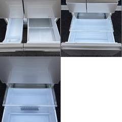 冷蔵庫　Panasonic NR-SPF454X-N 2019年製　フレンチドア　6ドアの画像