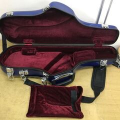 メーカー不明　アルトサックスケースのみ ブルーの画像