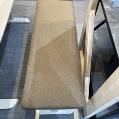 配達可【ダイニングテーブル4点セット】クリーニング済み【管理番号】 1123 橋の画像