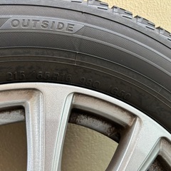 スタッドレスタイヤR16 アルミ付き❗️　YOKOHAMA ice GUARD の画像