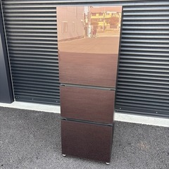 冷蔵庫　ハイセンス　HR-G2801BR 2018年製　ガラストップの画像