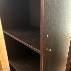 カラーボックス黒の画像