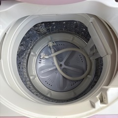 【大人気ピンク💖】SHARP 洗濯機 5.5kg｜女性向け・一人暮らしに🌸の画像