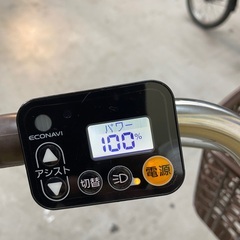 187丁寧に整備済新型パナソニック電動アシスト自転車26インチ中古車（現行バッテリー）の画像