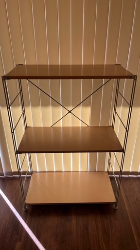 無印良品　ステンレスユニットシェルフ