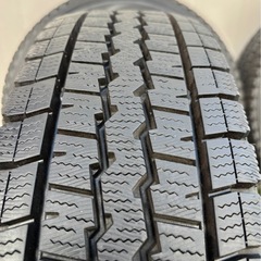 スタッドレス　165R13 バリ山の画像