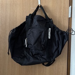 【フェリシモ】レジかごリュック　L'AMI+  ラミプリュス　エコバッグ　リュックの画像