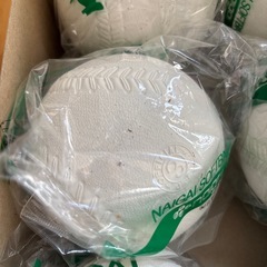 未使用品　ナイガイ　ソフトボール3号球の画像