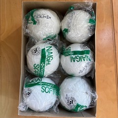 未使用品　ナイガイ　ソフトボール3号球の画像