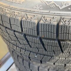 スタッドレスタイヤ＋アルミホイール 4本セット 195/65R15／1シーズンのみ使用・走行約400km・極美品の画像