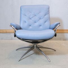 北欧ノルウェーのメーカーEKORNES(エコーネス)社のMetro(メトロ) ローバック/ストレスレスチェアーです！クラシックなデザインがモダンな印象のパーソナルチェア。の画像