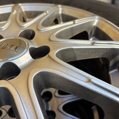 スタッドレスタイヤ＋アルミホイール 4本セット 195/65R15／1シーズンのみ使用・走行約400km・極美品の画像