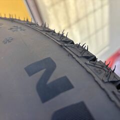 スタッドレスタイヤ＋アルミホイール 4本セット 195/65R15／1シーズンのみ使用・走行約400km・極美品の画像