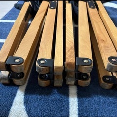 バケットチェア　キャンプの画像