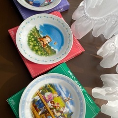 ラスカル　フランダースの犬　絵皿の画像