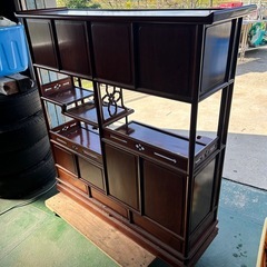 茶箪笥　タンス　レトロ　和家具　H1240 W1200 D370mmの画像