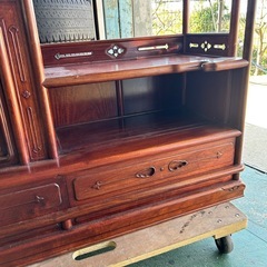茶箪笥　タンス　レトロ　和家具　H1240 W1200 D370mmの画像