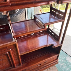 茶箪笥　タンス　レトロ　和家具　H1240 W1200 D370mmの画像