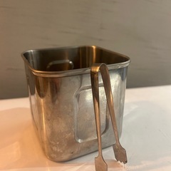 【角ポット】9cm 蓋付の画像