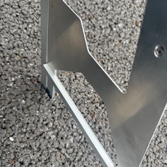  丸ノコガイド定規　エルアングル　かるぴた　１ｍ　併用目盛の画像